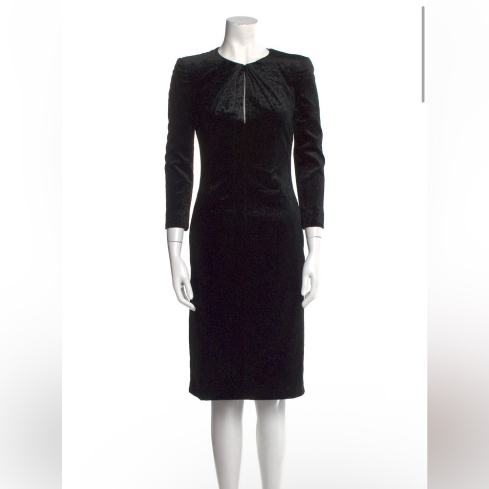 Giorgio Armani Crew Neck Knee-Length Dress Size 2